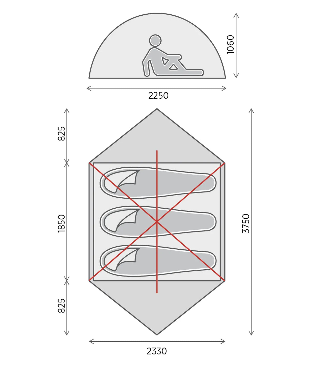 One Planet Goondie 3 - Mesh - Nylon - 30D Fly