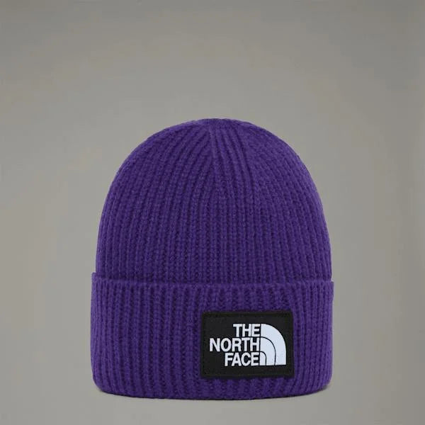 The North Face TNF Logo Box Cuffed Beanie (Unisex)