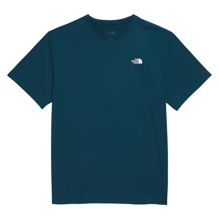 The North Face Elevation SS Tee (Men's) - Midnight Petrol - Find Your Feet Australia Hobart Launceston Tasmania