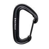 Black Diamond Miniwire Carabiner - Black - Find Your Feet Australia Hobart Launceston Tasmania