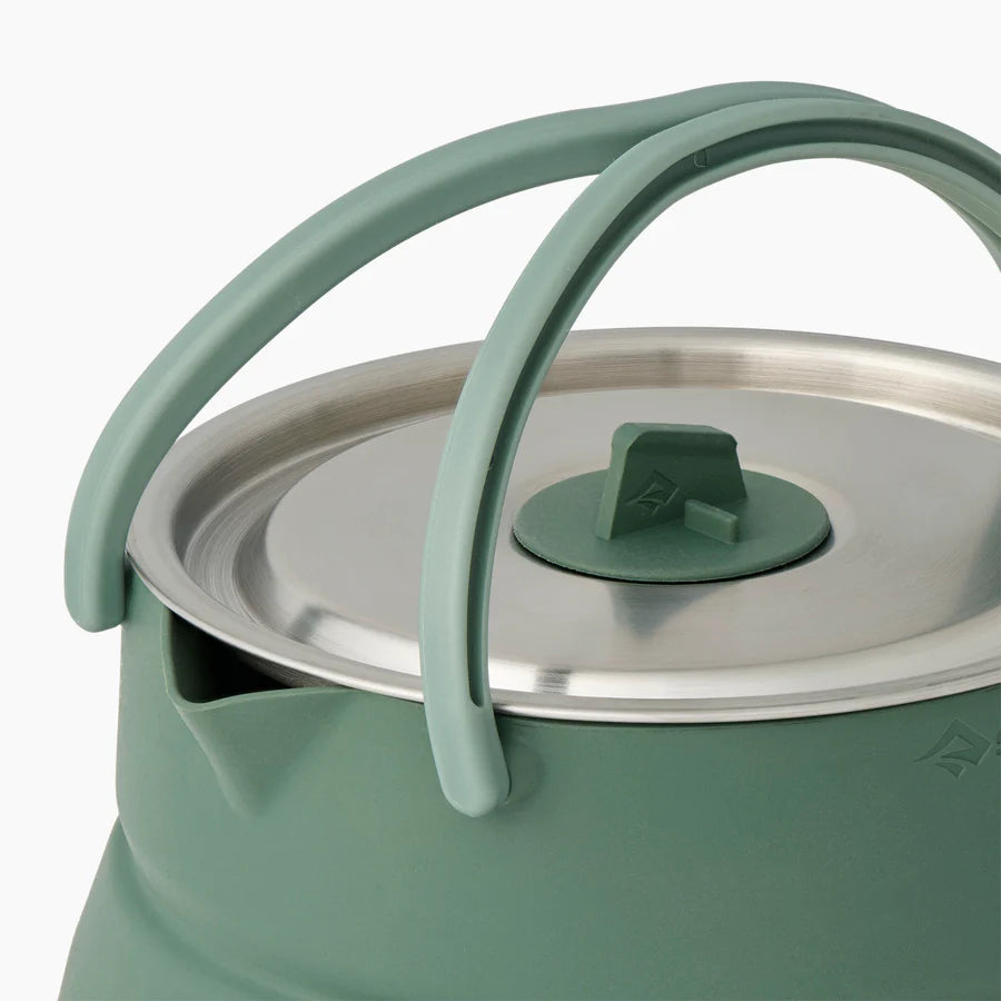 Sea To Summit Detour Stainless Steel Collapsible Kettle - 1.6L Find Your Feet Australia Hobart Launceston Tasmania