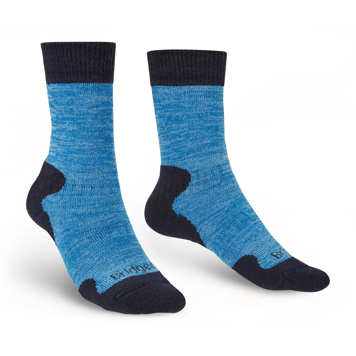 Bridgedale Hike Heavyweight Performance Boot Socks (Women's) Blue Marl - Find Your Feet Australia Hobart Launceston Tasmania