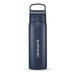 LifeStraw Go 2.0 Stainless Steel Water Filter Bottle 500ml - Aegean Sea - Navy Blue