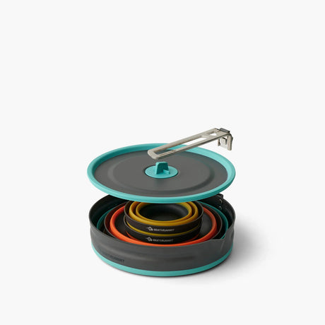 Sea To Summit Frontier UL Collapsible One Pot Cook Set 2.2L (5 Piece) Sea To Summit