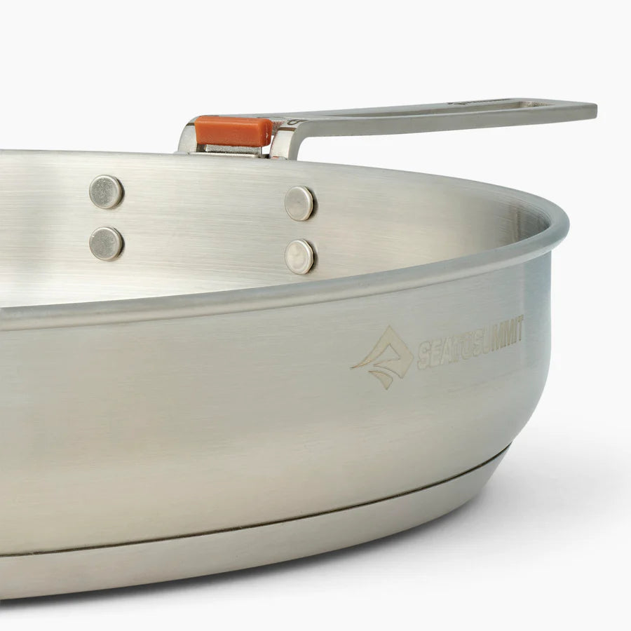 Sea To Summit Detour Stainless Steel Pan - 10" Find Your Feet Australia Hobart Launceston Tasmania