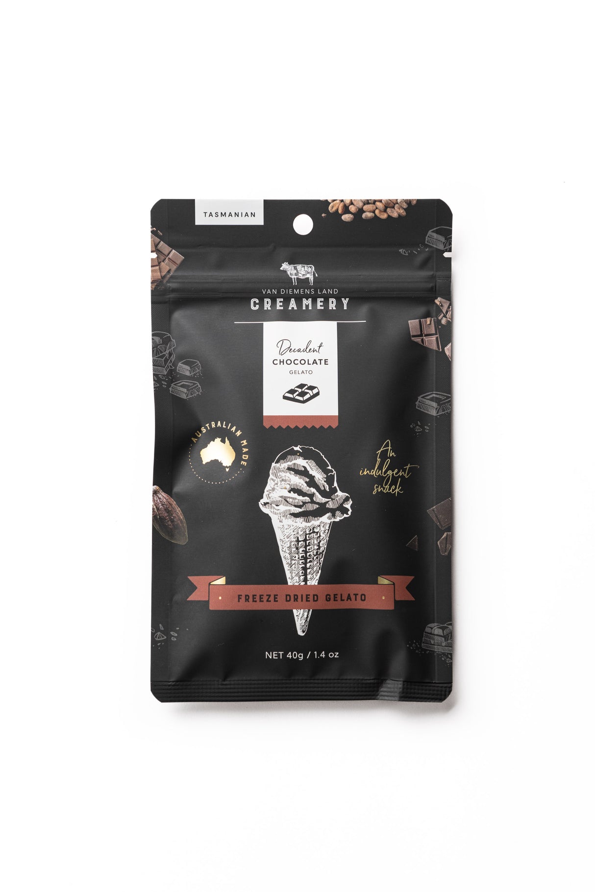 Van Diemens Land Creamery Freeze Dried Desserts - Chocolate