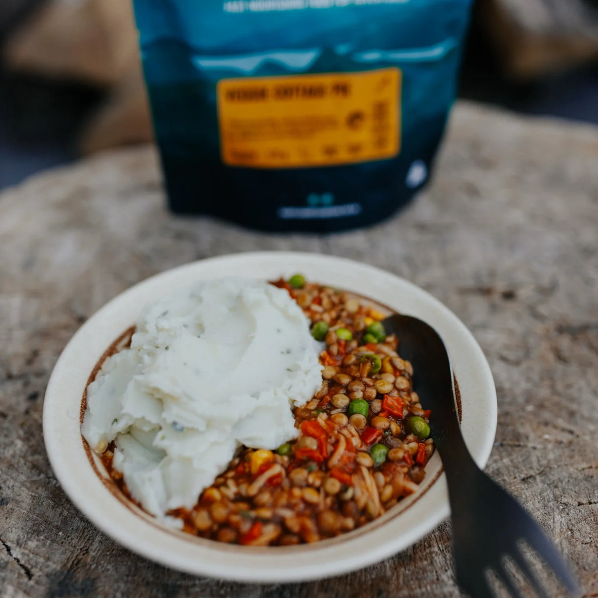 Back Country Cuisine Meals - Regular - Veggie Cottage Pie - Find Your Feet Australia Hobart Launceston Tasmania