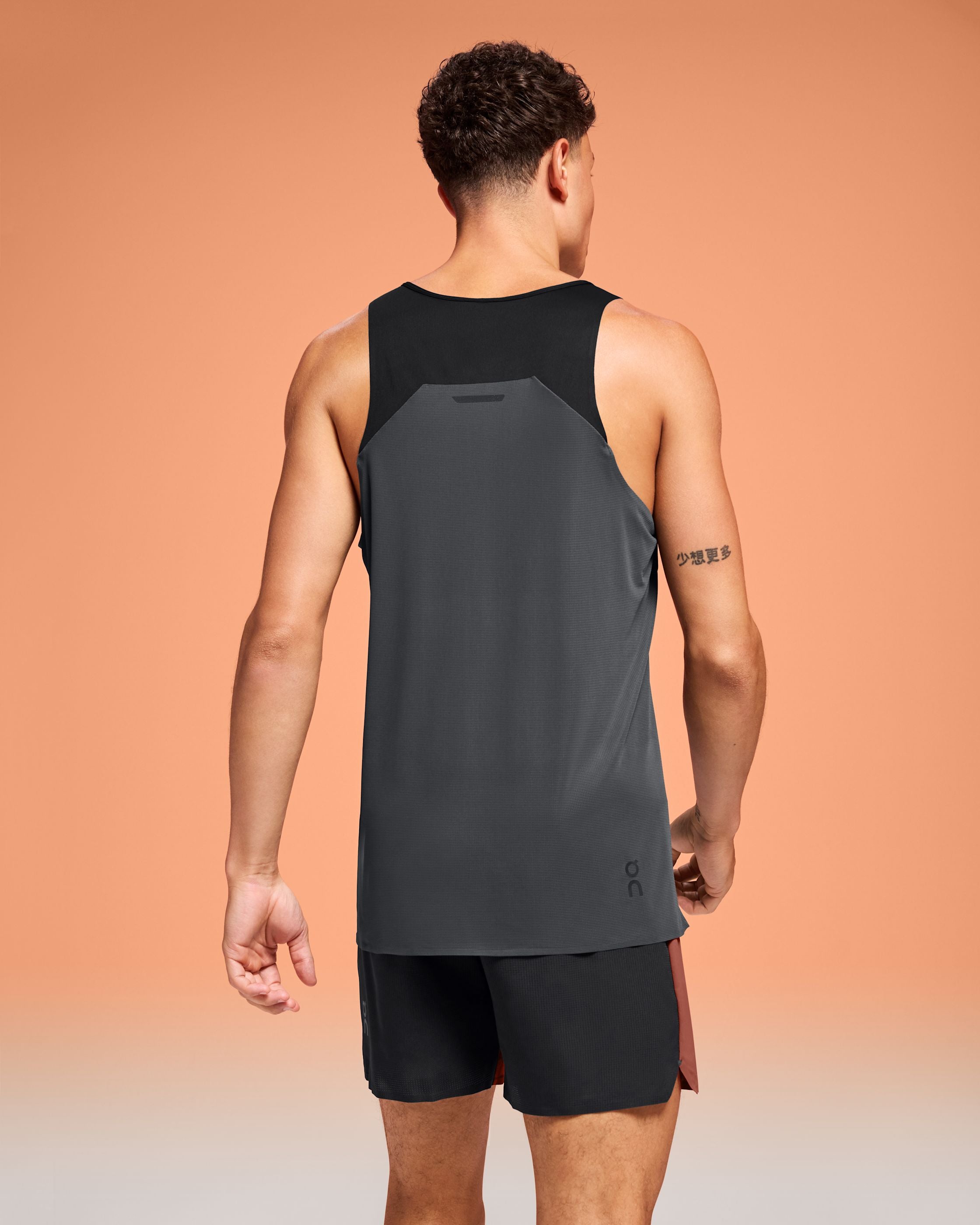 On Performance Tank (Men's) - Black/Eclipse - Find Your Feet Australia Hobart Launceston Tasmania