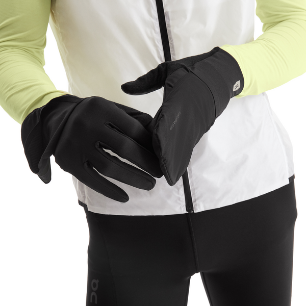 On Weather Gloves (Unisex) Black - Find Your Feet Hobart Launceston Tasmania