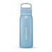 LifeStraw Go 2.0 Stainless Steel Water Filter Bottle 700ml - Icelandic Blue
