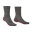 Bridgedale Hike Lightweight Performance Boot Socks (Men's) - Grey Heather - Find Your Feet Australia Hobart Launceston Tasmania