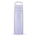 LifeStraw Go 2.0 Stainless Steel Water Filter Bottle 500ml - Provence Purple