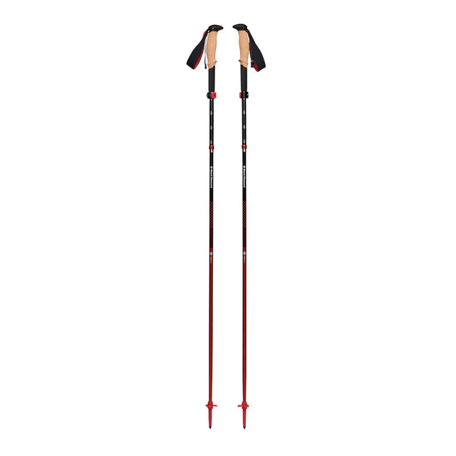 Black Diamond Pursuit FLZ Trekking Poles - Black/Octane - Find Your Feet Australia Hobart Launceston Tasmania