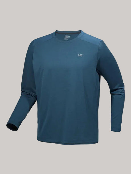 Arc'teryx Cormac Crew Neck Shirt Long Sleeve (Men's) - Nightscape Heather