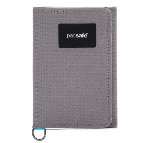 Pacsafe RFIDSafe Trifold Wallet - Stone - Grey