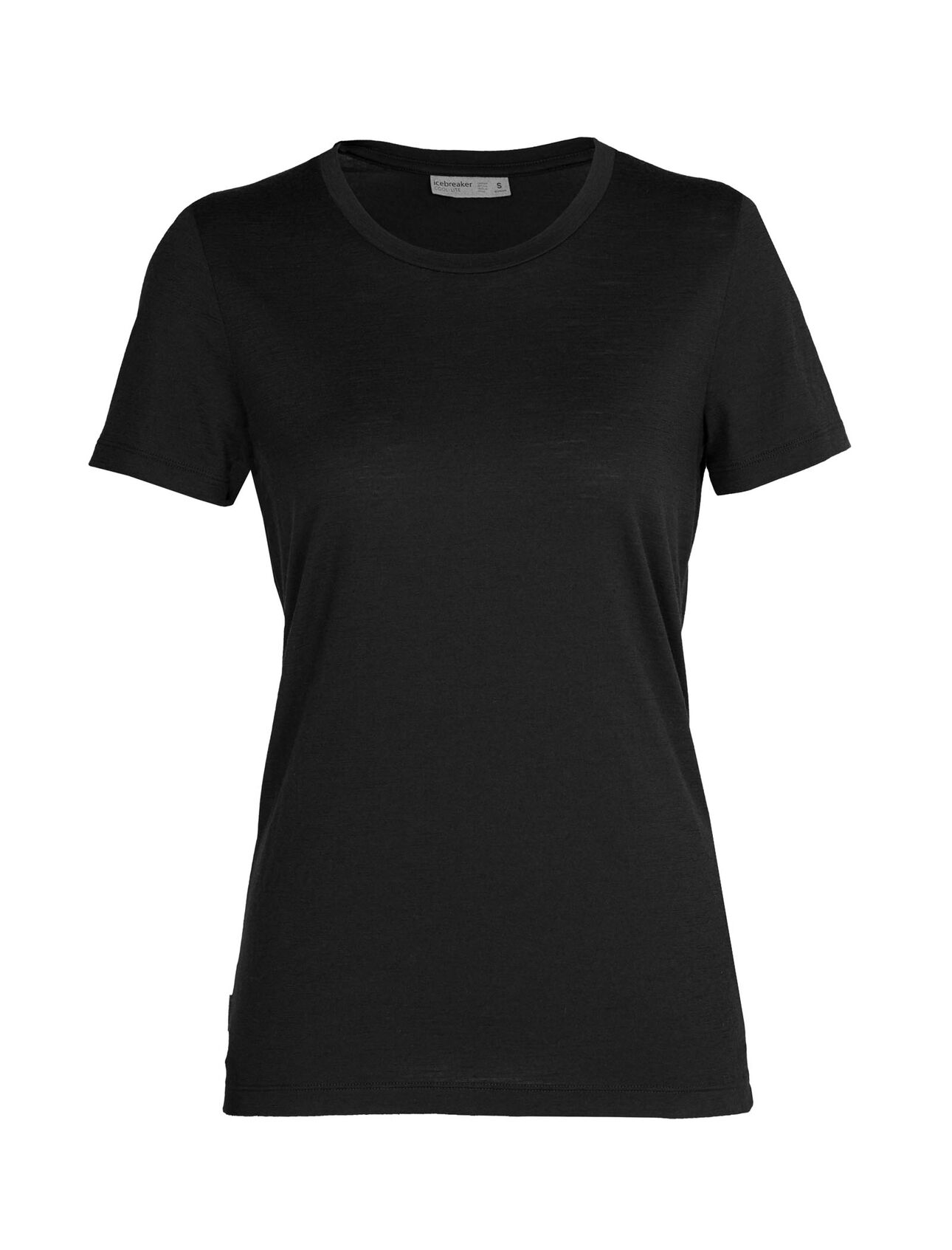 Icebreaker Tech Lite II SS Tee (Women's) - Find Your Feet Australia Hobart Launceston Tasmania - Black