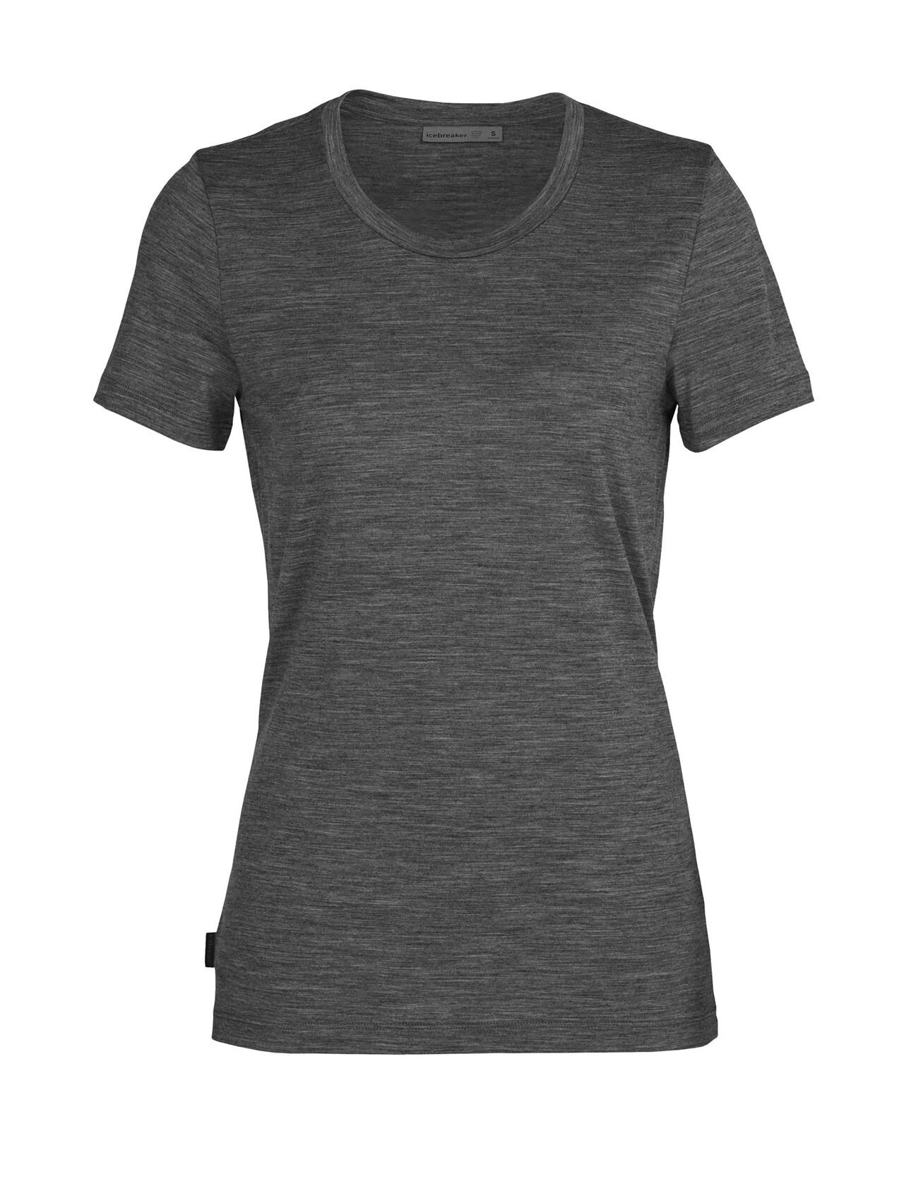 Icebreaker Tech Lite II SS Tee (Women's) - Find Your Feet Australia Hobart Launceston Tasmania - Gritstone Heather