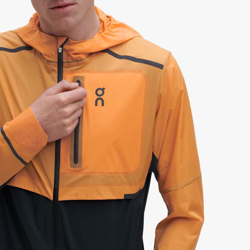 On Weather Jacket (Men's) - Find Your Feet Australia Hobart Launceston Tasmania - Mango | Navy