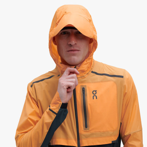 On Weather Jacket (Men's) - Find Your Feet Australia Hobart Launceston Tasmania - Mango | Navy