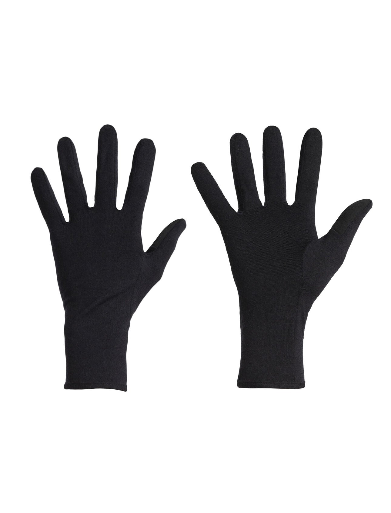 Icebreaker 260 Tech Liner Gloves (Unisex) Black W20 - Find Your Feet Australia Tasmania Hobart Launceston