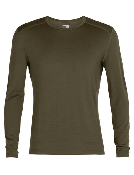 Icebreaker 260 Tech LS Crewe (Men's) - Find Your Feet Australia Hobart Launceston Tasmania - Loden