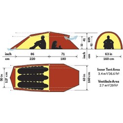 Hilleberg Nallo 3 GT 4 Season Lightweight Hiking Tent - Find Your Feet Australia Hobart Launceston Tasmania