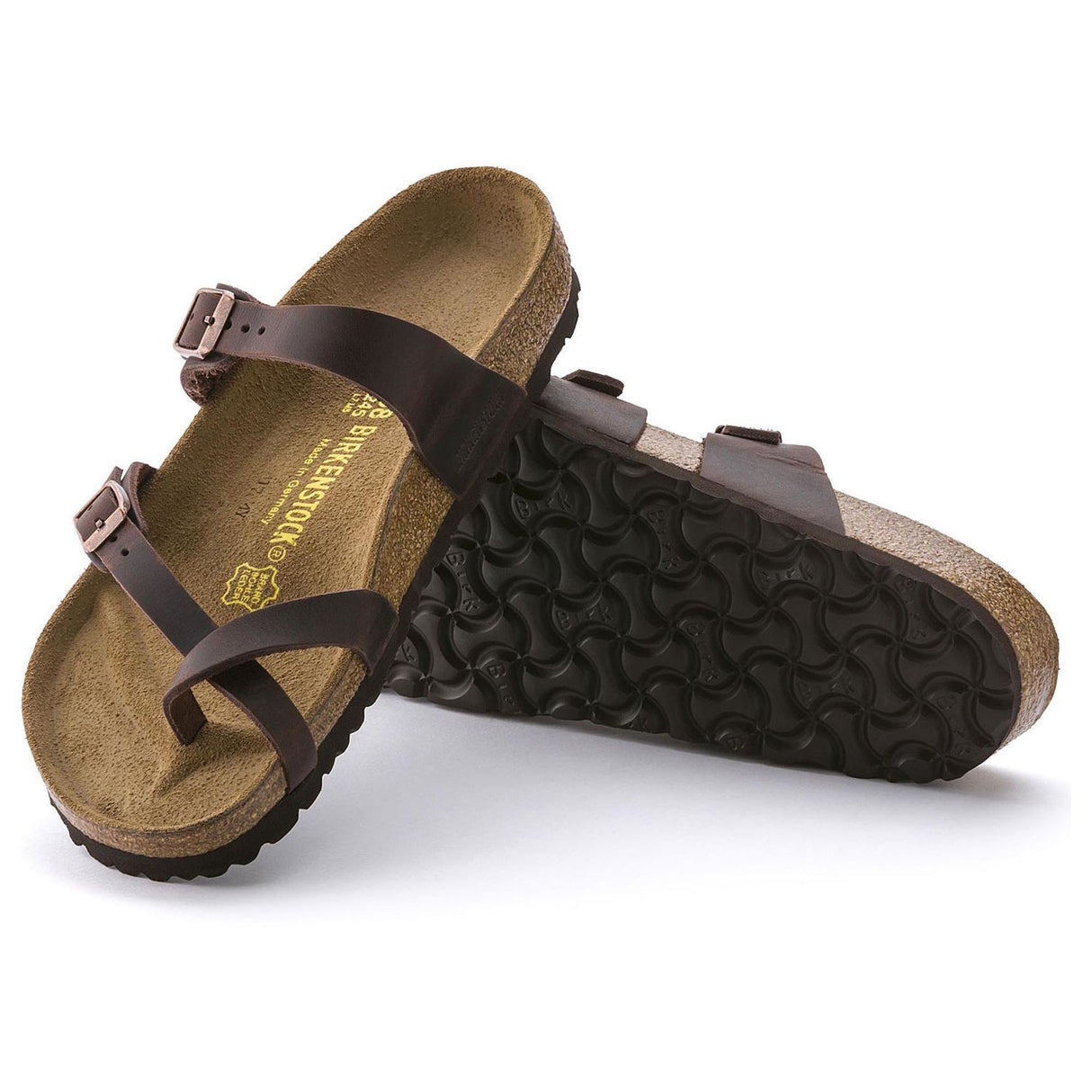 Birkenstock Mayari Oiled Leather - Regular (Women's) - Habana - Find Your Feet Australia Hobart Launceston Tasmania