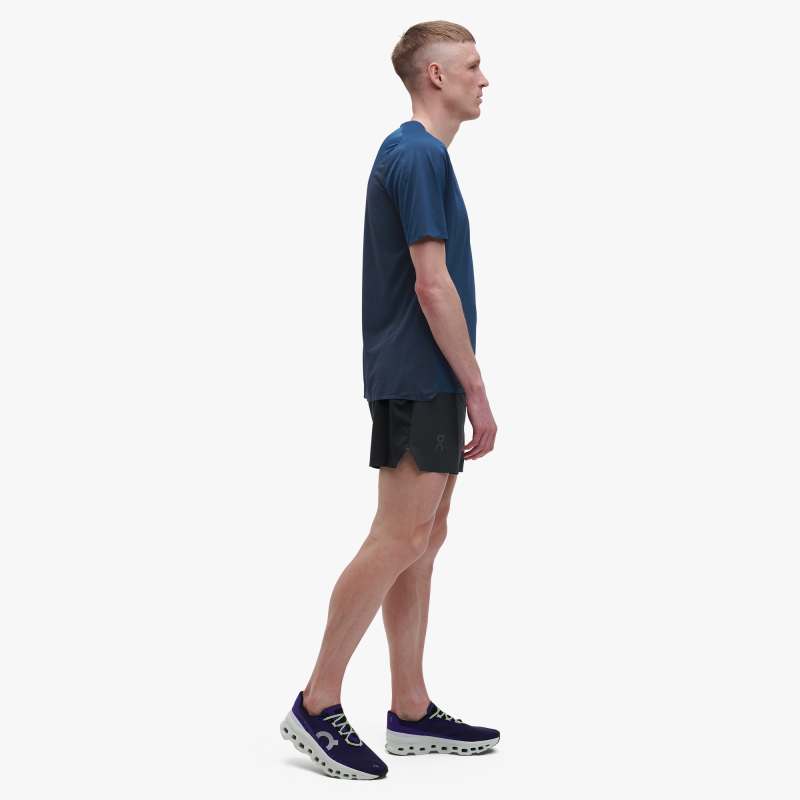 On 5" Lightweight Shorts (Men's) - Find Your Feet Australia Hobart Launceston Tasmania - Black