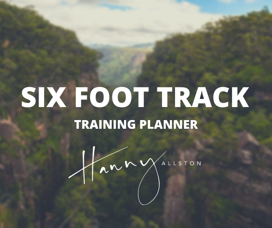 6 Foot Track Trail Running Training Planner Hanny Allston Find Your Feet Australia