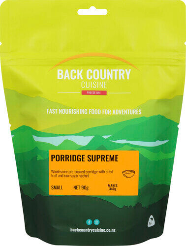 Back Country Cuisine Porridge Supreme - Find Your Feet Australia Hobart Launceston Tasmania