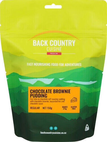 Back Country Cuisine Chocolate Brownie Pudding - Find Your Feet Australia Hobart Launceston Tasmania