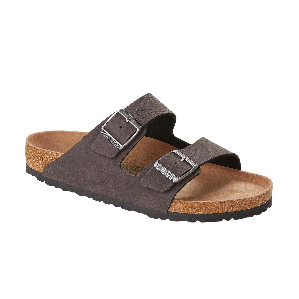 Birkenstock Arizona BirkiBuc Vegan Sandal (Unisex) Black 1023042 - Find Your Feet Australia Hobart Launceston Tasmania