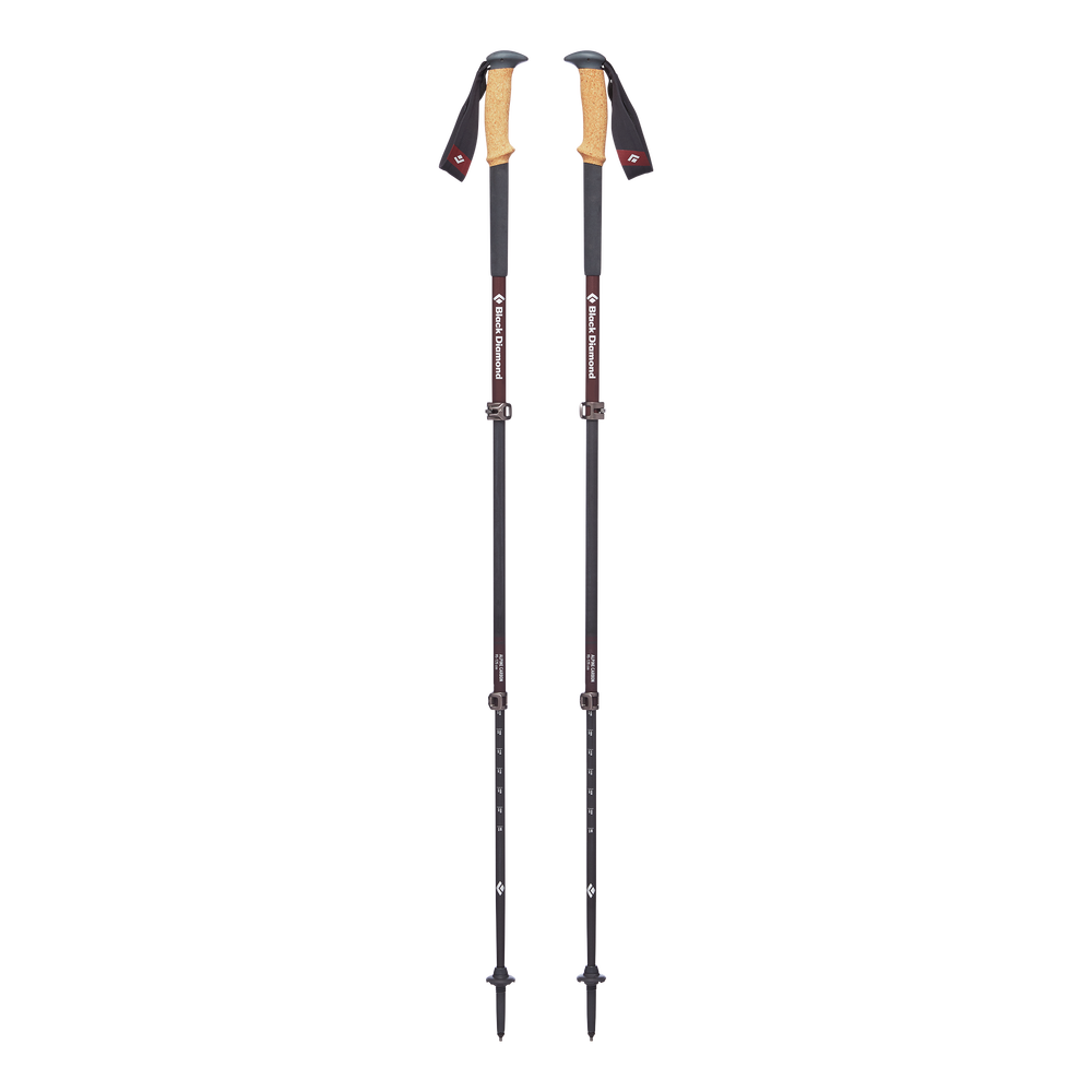 Black Diamond Alpine Carbon Cork Trekking Poles (Women's) - Find Your Feet Australia Hobart Launceston Tasmania