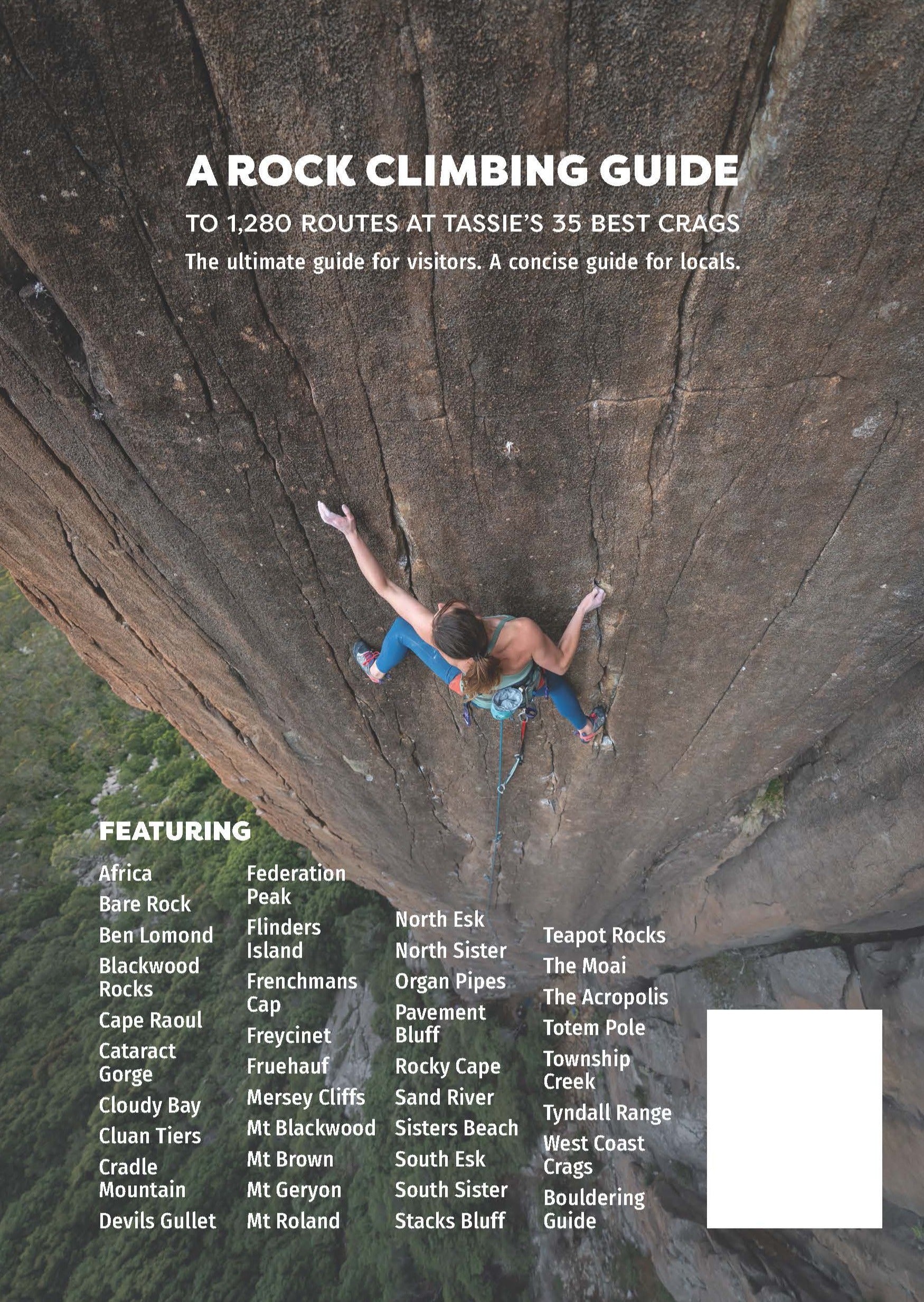 Climb Tasmania - Selected Best Climbs 3rd Edition (Book) - Find Your Feet Australia Hobart Launceston Tasmania
