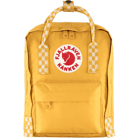 Fjallraven Kanken Mini Backpack - Ochre | Chess Pattern - Find Your Feet Australia Hobart Launceston Tasmania