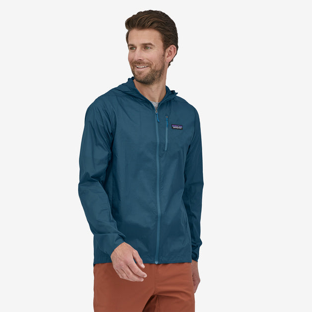 Patagonia Houdini Jacket (Men's) - Find Your Feet Australia Hobart Launceston Tasmania - Wavy Blue