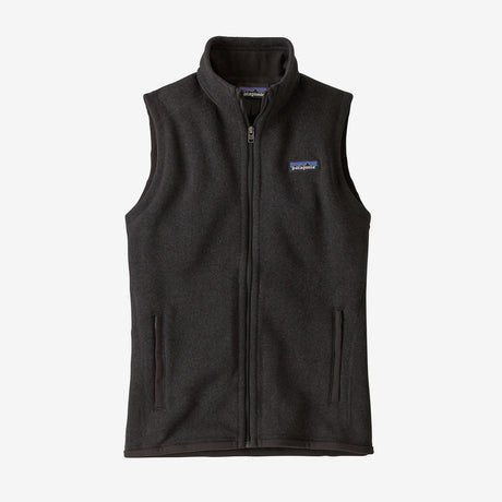 Patagonia Better Sweater Vest (Women's) - Black - Find Your Feet Australia Hobart Launceston Tasmania