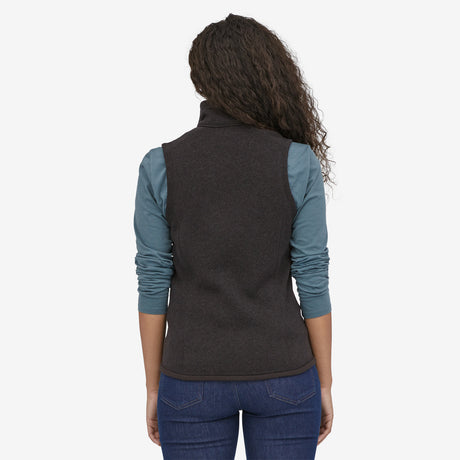 Patagonia Better Sweater Vest (Women's) - Black - Find Your Feet Australia Hobart Launceston Tasmania