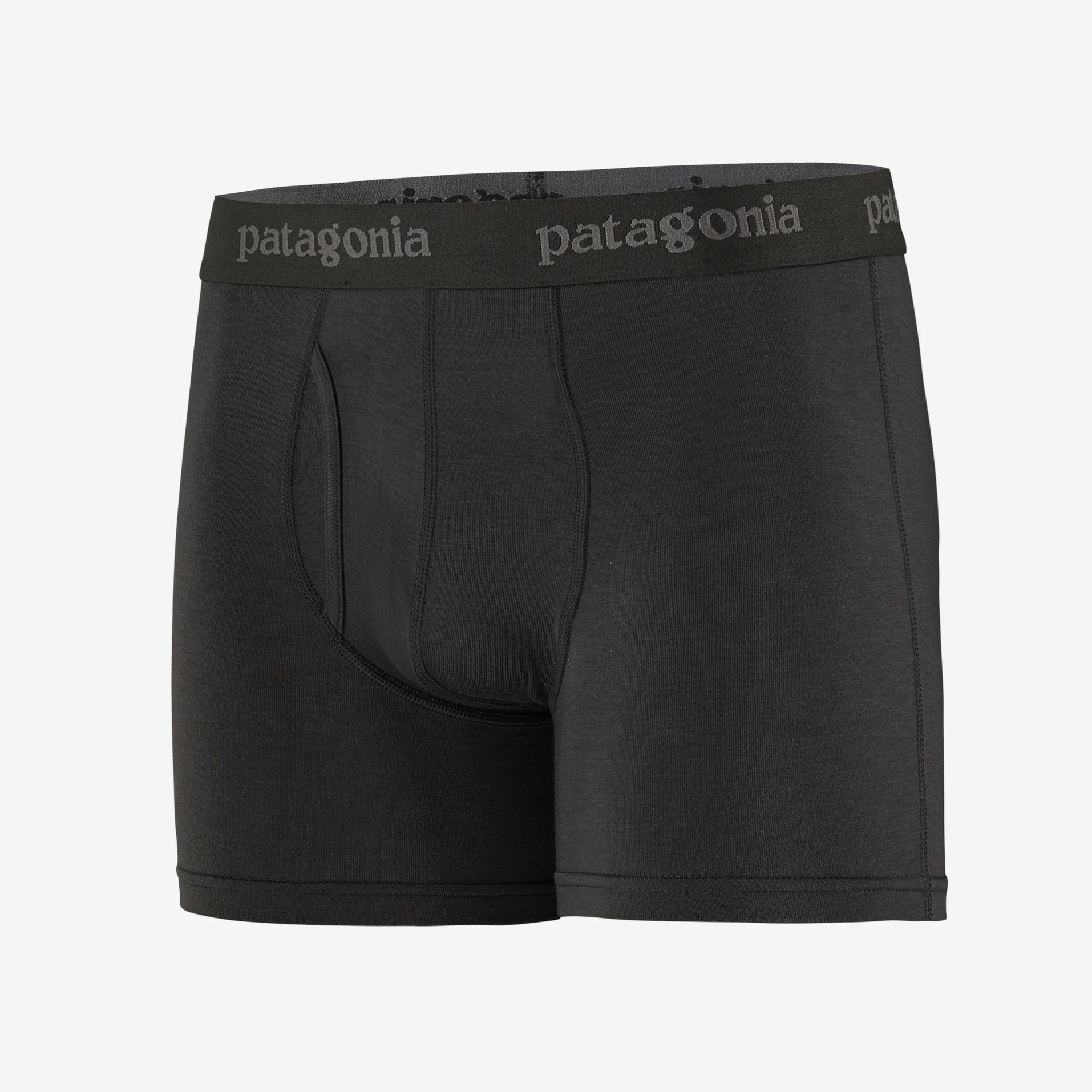 Patagonia Essential Boxer Briefs 3" (Men's) - Find Your Feet Australia Hobart Launceston Tasmania - Black