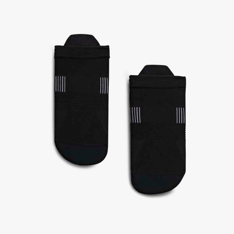 On Ultralight Low Socks (Women's) - Find Your Feet Australia Hobart Launceston Tasmania - Black | White