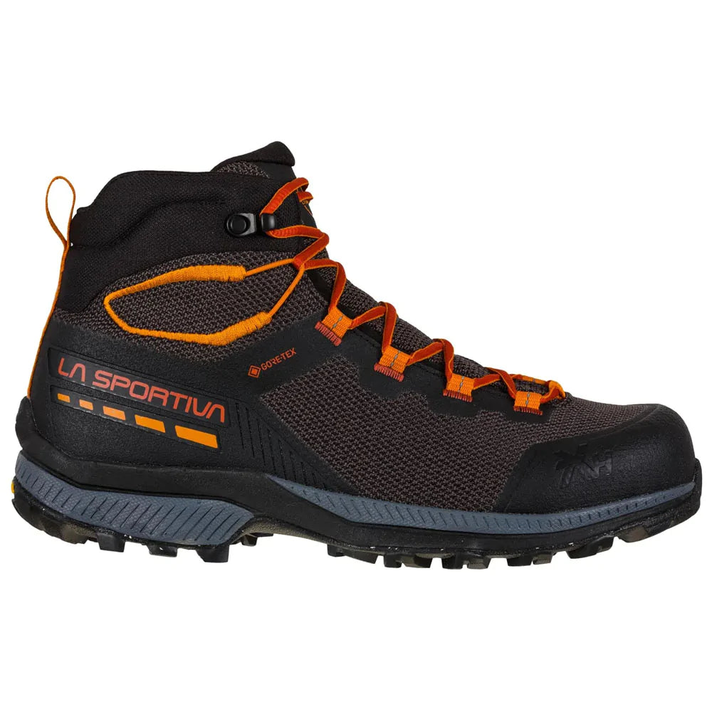 La Sportiva TX Hike Mid GTX Hiking Boot (Men's) Carbon/Saffron - Find Your Feet Australia Hobart Launceston Tasmania