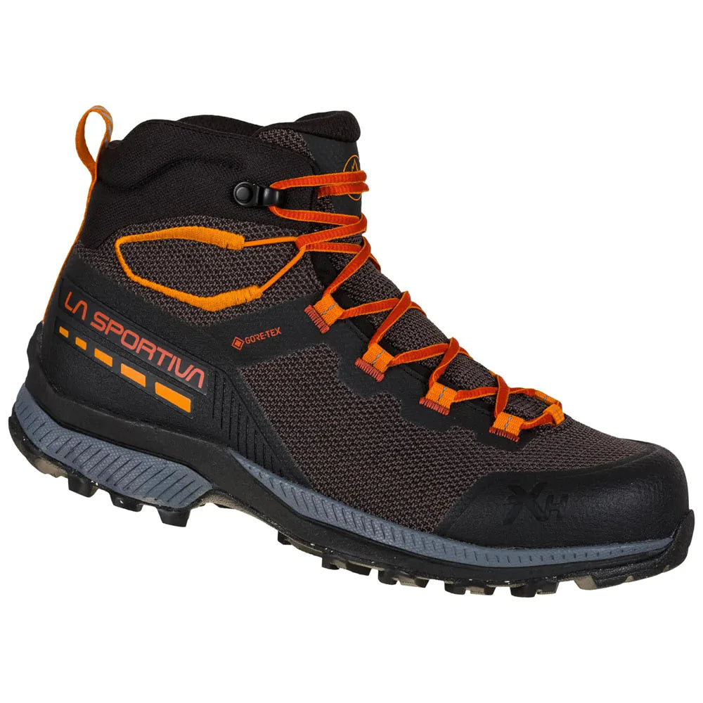La Sportiva TX Hike Mid GTX Hiking Boot (Men's) Carbon/Saffron - Find Your Feet Australia Hobart Launceston Tasmania