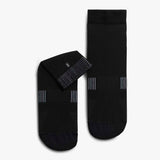 On Ultralight Mid Socks (Men's) - Find Your Feet Australia Hobart Launceston Tasmania - Black | White