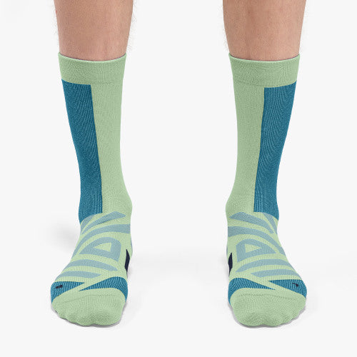 On Performance High Socks (Men's) Meadow | Niagara - Find Your Feet Australia Hobart Launceston Tasmania