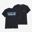 Patagonia P-6 Logo Responsibili-Tee (Women's) - Find Your Feet Australia Hobart Launceston Tasmania - Black