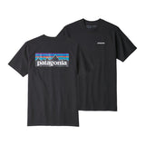 Patagonia P-6 Logo Responsibili-Tee (Men's) - Black - Find Your Feet Australia Hobart Launceston Tasmania