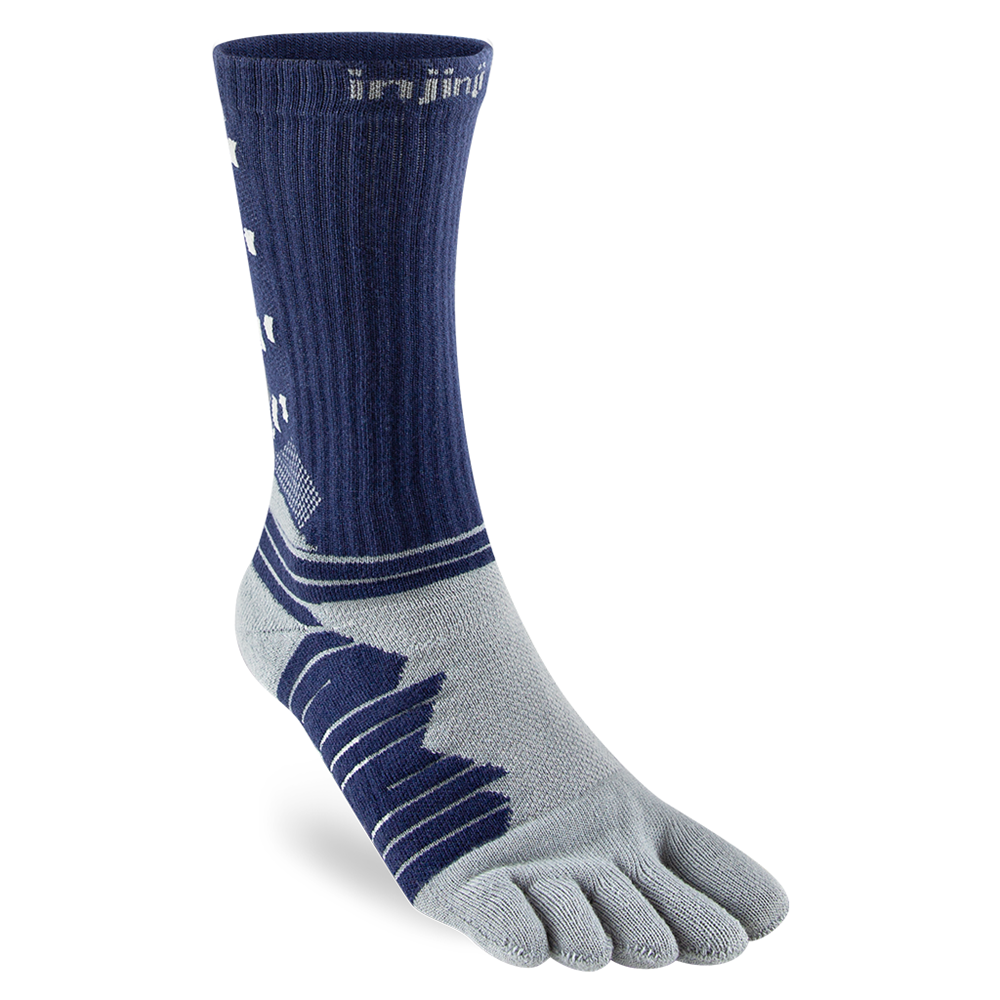 Injinji Ultra Run Crew Toesocks (Unisex) - Cobalt - Find Your Feet Australia Hobart Launceston Tasmania