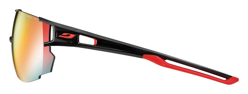 Julbo Aerospeed Zebra Light Sunglasses - Black/Red - Find Your Feet Australia Hobart Launceston Tasmania