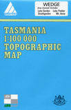 Tasmap 1:100000 - Find Your Feet Australia Hobart Launceston Tasmania