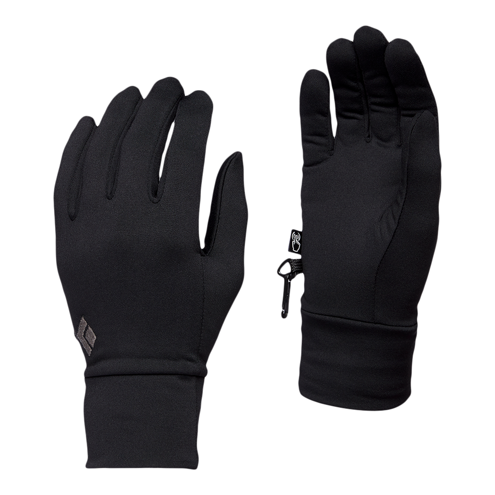 Black Diamond Lightweight Screentap Gloves - Black - Find Your Feet Australia Hobart Launceston Tasmania